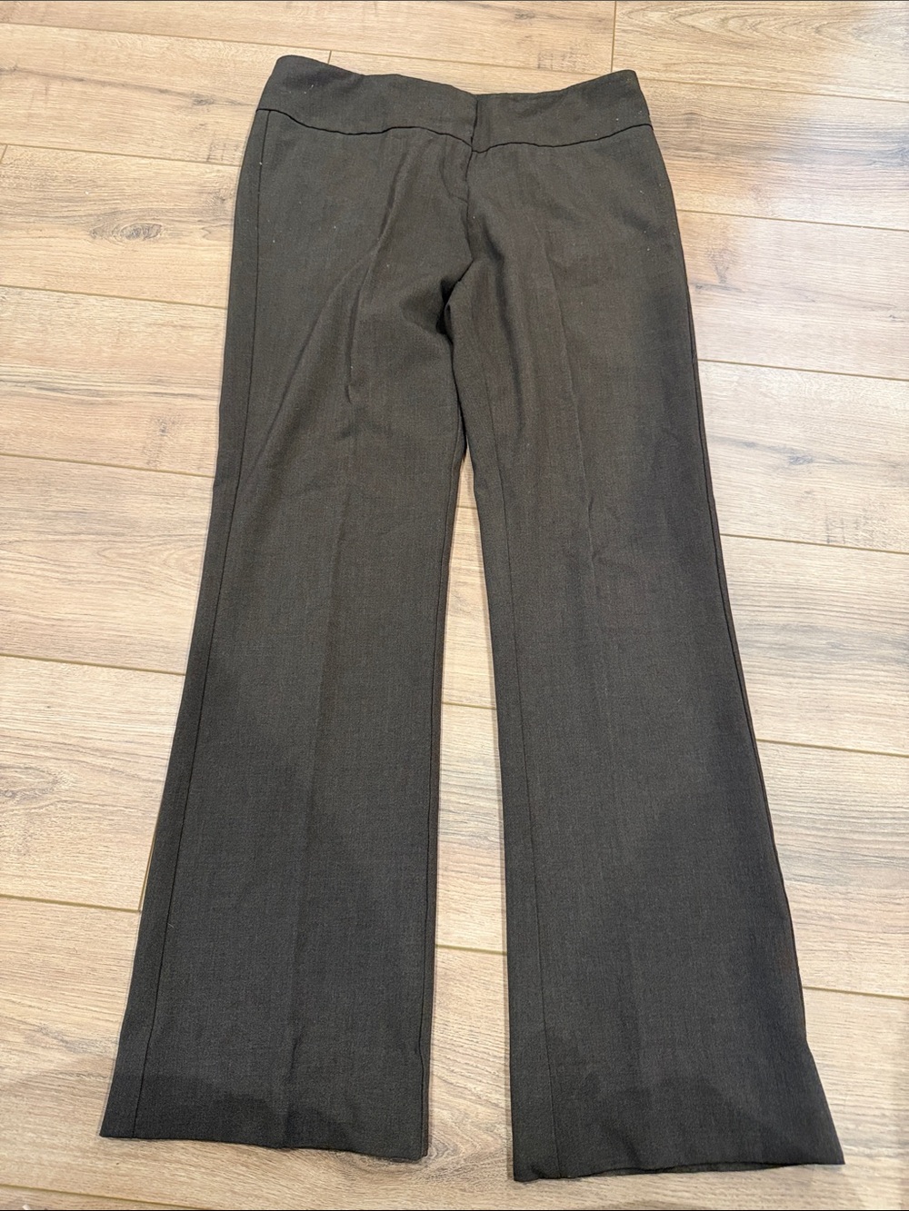 Kenneth Cole Women's Straight Leg Dress Pants - Dark Brown